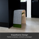 Stubenhocker Design Sitzhocker aus Holz